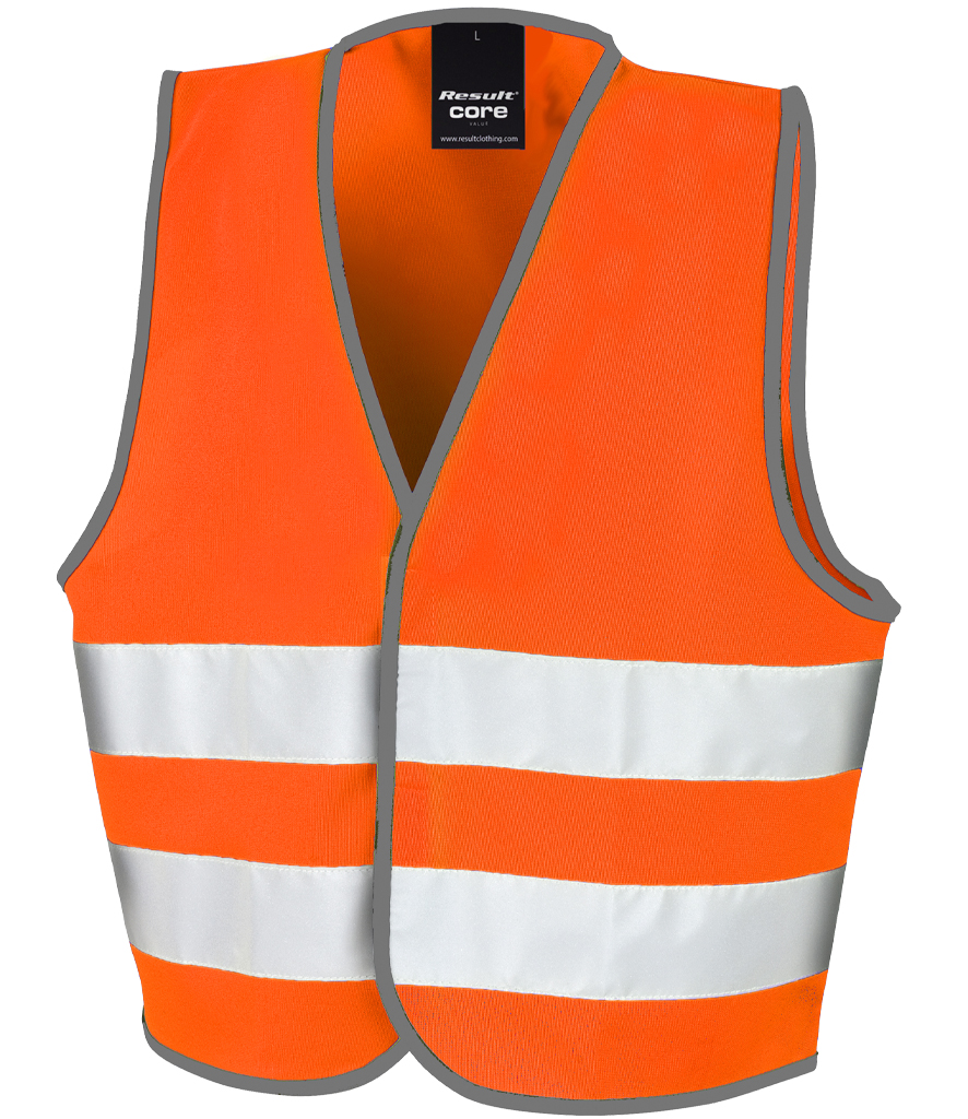 RS200B Result Core Kids Hi-Vis Safety Vest