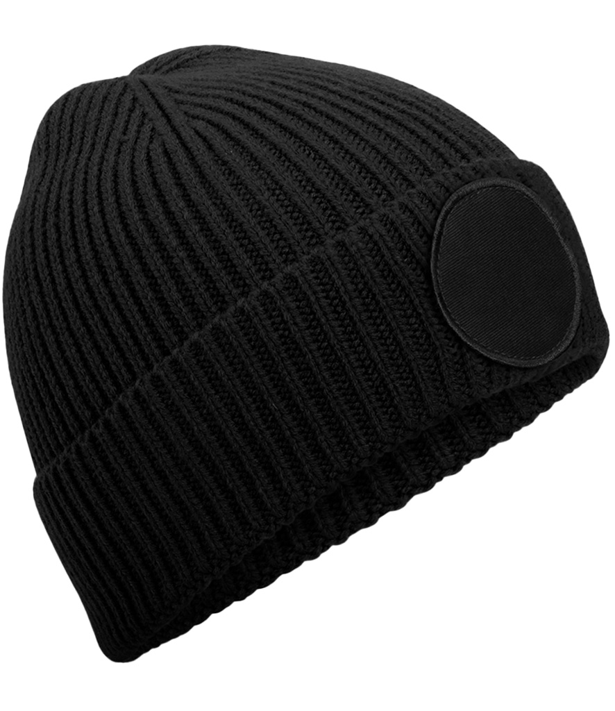 BB332R Beechfield Circular Fashion Patch Beanie alternate view